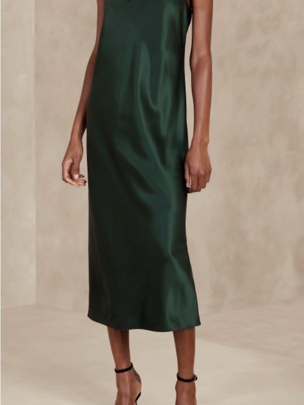 Banana Republic Edina Silk Midi Dress- worn once